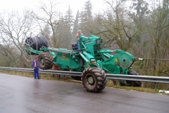 Kabelrohrpflugverlegung